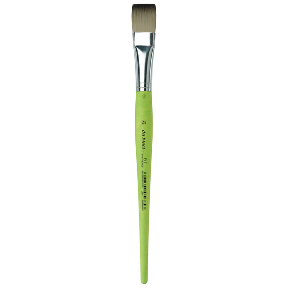 FIT Synthetics Student Brush, Synthetic, Acrylic & Tempera, Flat, Series 374, Size 24