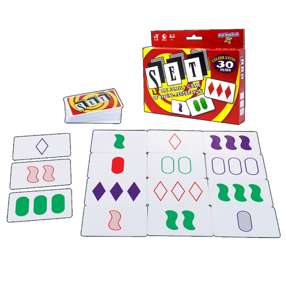 SET® The Family Game of Visual Perception®, Pack of 2 SET® The Family Game of Visual Perception®, Pack of 2