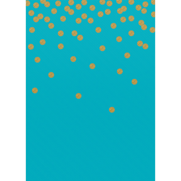 Better Than Paper® Bulletin Board Roll, 4' x 12', Teal Confetti, Pack of 4