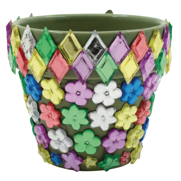 Fun Gems, Assorted Shapes, Colors & Sizes, 0.5 lb.