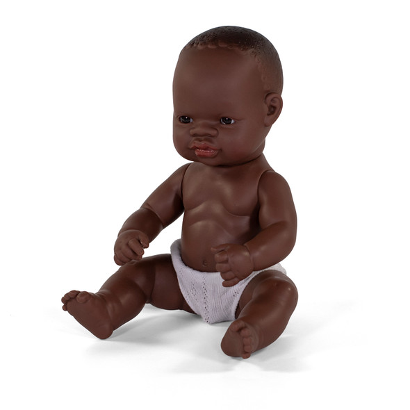 Anatomically Correct Newborn Doll, 12-5/8", African Boy Anatomically Correct Newborn Doll, 12-5/8", African Boy