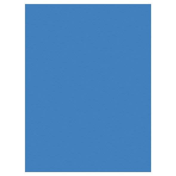Construction Paper, Medium Weight, Blue, 9" x 12", 50 Sheets Per Pack, 10 Packs