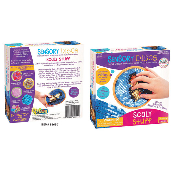 Scaly Stuff Sensory Discs 3-Pack Scaly Stuff Sensory Discs 3-Pack