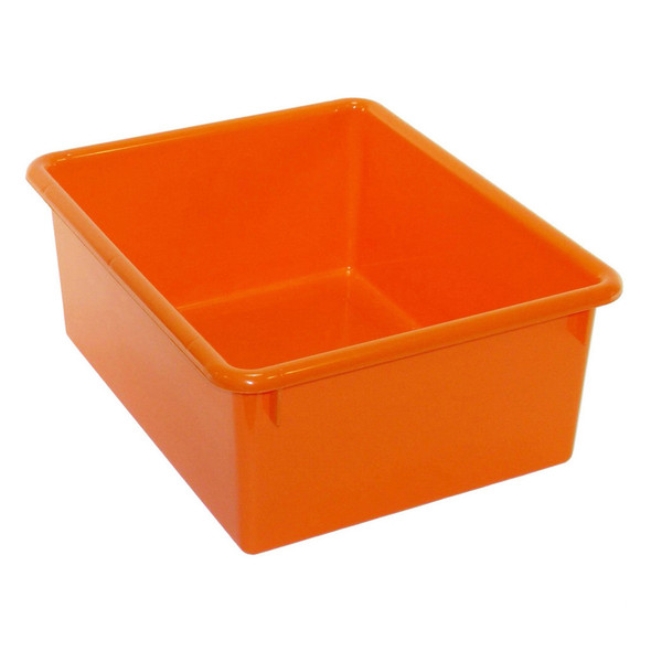 Stowaway® 5" Letter Box no Lid, Orange, Pack of 3 Stowaway® 5" Letter Box no Lid, Orange, Pack of 3
