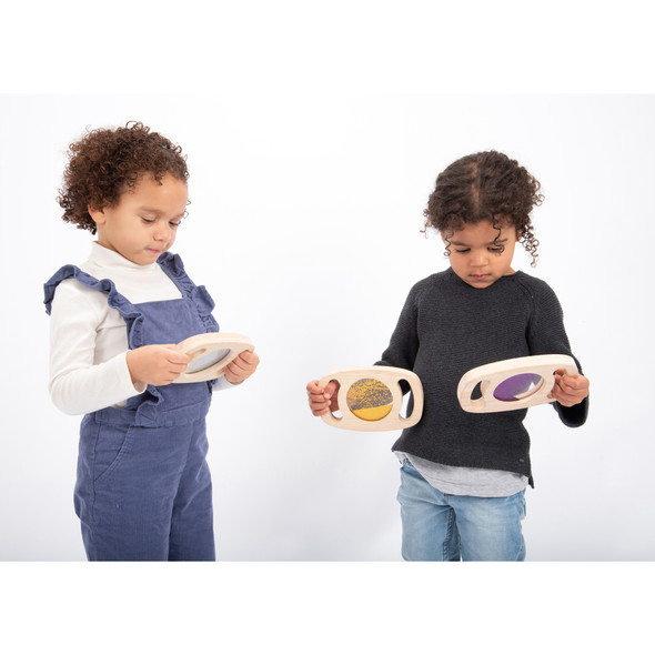 Easy Hold Glitter Panels - Set of 3 - Silver, Gold & Purple Easy Hold Glitter Panels - Set of 3 - Silver, Gold & Purple