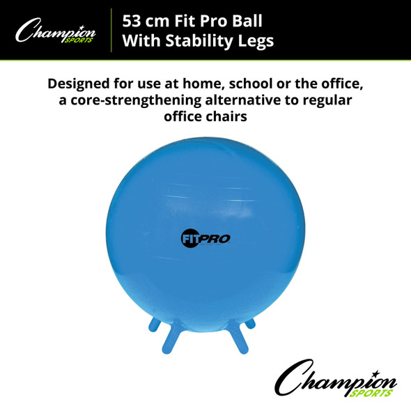 FitPro Ball with Stability Legs, 55cm FitPro Ball with Stability Legs, 55cm