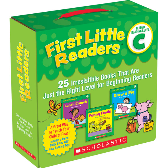 First Little Readers™ Book Parent Pack, Guided Reading Level C, Set of 25 Books