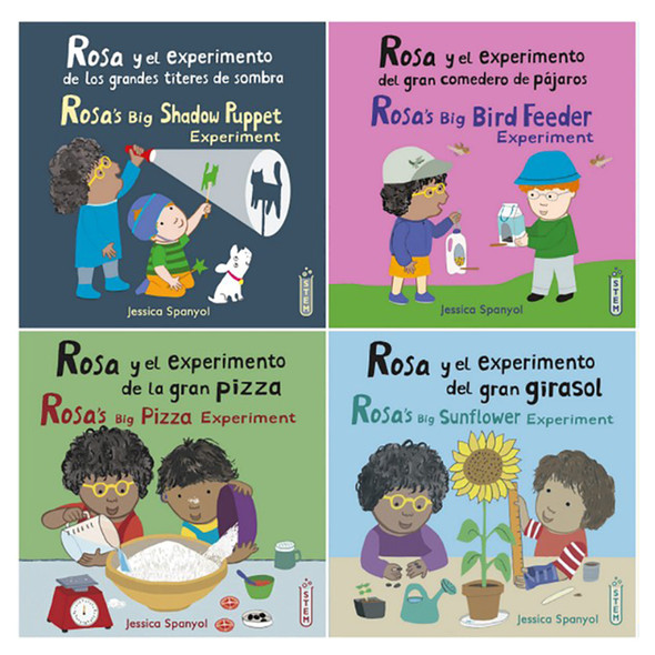 Rosa's Workshop Set 1 & 2 Bilingual Spanish/English 8-Book Set Rosa's Workshop Set 1 & 2 Bilingual Spanish/English 8-Book Set