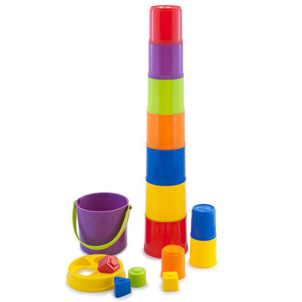 Giantte Stacking and Nesting Game, 16 Pieces Giantte Stacking and Nesting Game, 16 Pieces