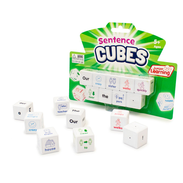 Sentences Cubes, Set of 9 Sentences Cubes, Set of 9