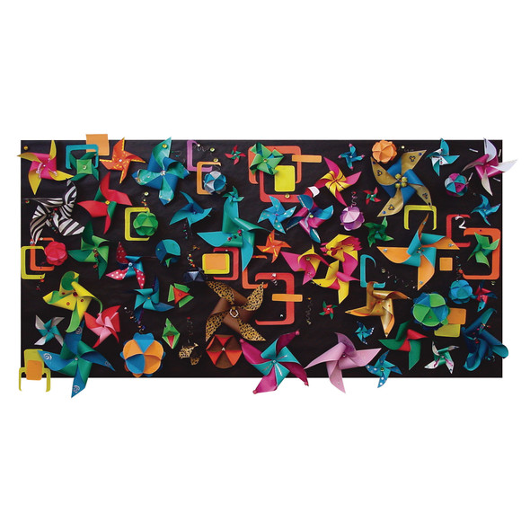 Specialty Craft Paper Assortment, 25 Assorted Colors, 12" x 18", 100 Sheets