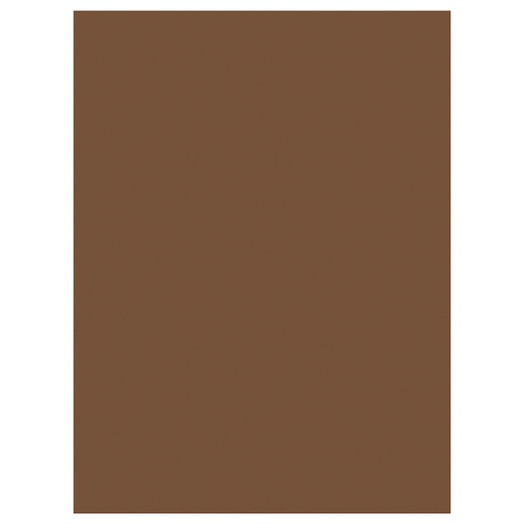 Construction Paper, Medium Weight, Dark Brown, 9" x 12", 50 Sheets Per Pack, 10 Packs
