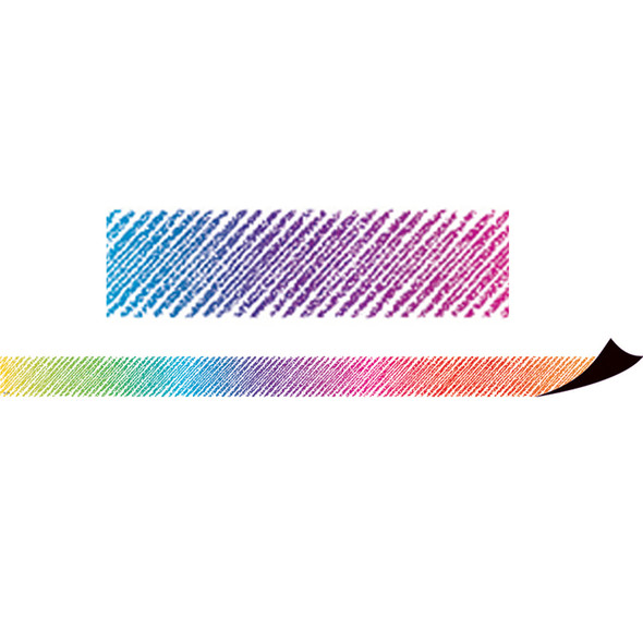 Colorful Scribble Magnetic Border, 24 Feet Per Pack, 3 Packs Colorful Scribble Magnetic Border, 24 Feet Per Pack, 3 Packs