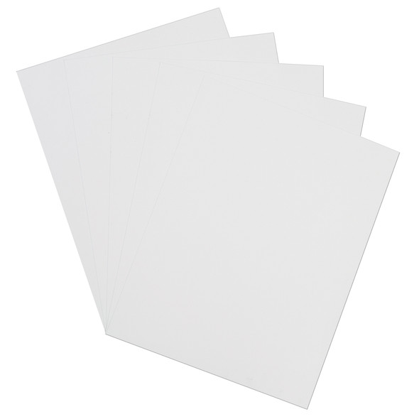 Card Stock, Classic White, 8-1/2" x 11", 100 Sheets