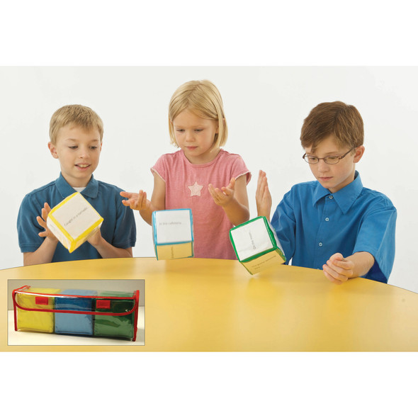 Differentiated Instruction Cubes Manipulative, Grade PK-5, Pack of 3 Differentiated Instruction Cubes Manipulative, Grade PK-5, Pack of 3