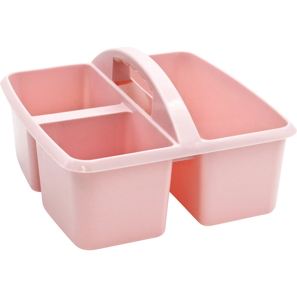 Storage Caddy, Light Pink, Pack of 6