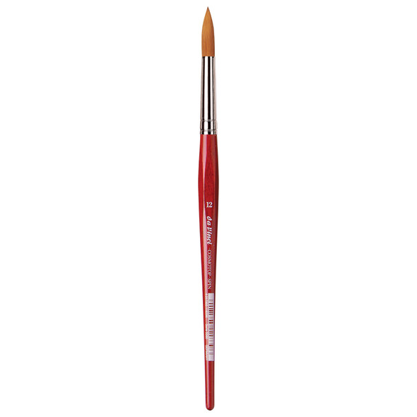 COSMOTOP-SPIN Silkpainting Brush, Synthetic, Watercolor, Round, Size 12