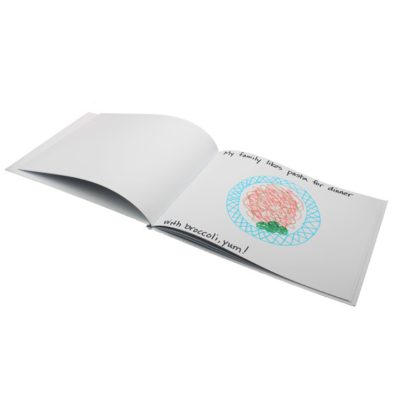 Hardcover Blank Book, 11" x 8-1/2" Landscape, Class Pack 24 Hardcover Blank Book, 11" x 8-1/2" Landscape, Class Pack 24