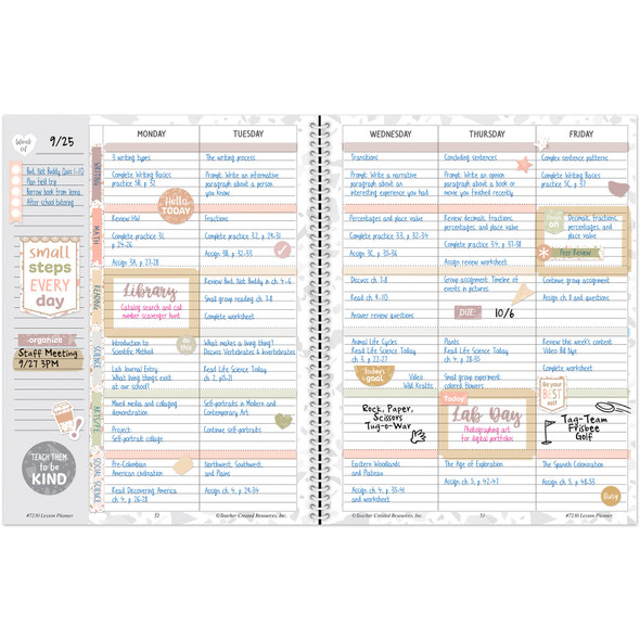 Terrazzo Tones Teacher Planner Terrazzo Tones Teacher Planner