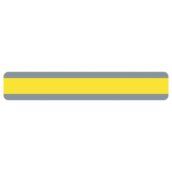Double Wide Sentence Strip Reading Guide, 1-1/4" x 7-1/4", Yellow, Pack of 24