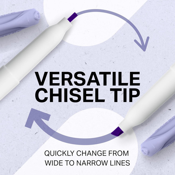 S-Note Creative Markers, Highlighters, Assorted Colors, Chisel Tip, 24 Count