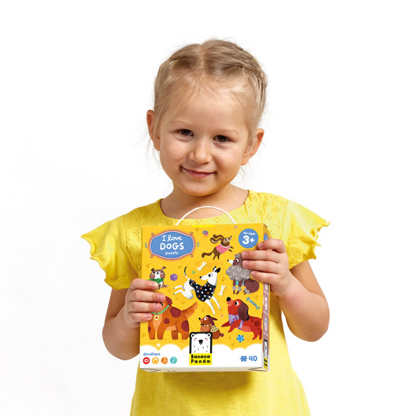 I love Dogs Puzzle, Ages 3+ I love Dogs Puzzle, Ages 3+