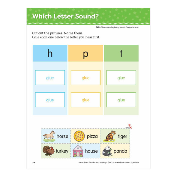 Early Learning Spelling Activity Book Bundle, Grade PreK Early Learning Spelling Activity Book Bundle, Grade PreK