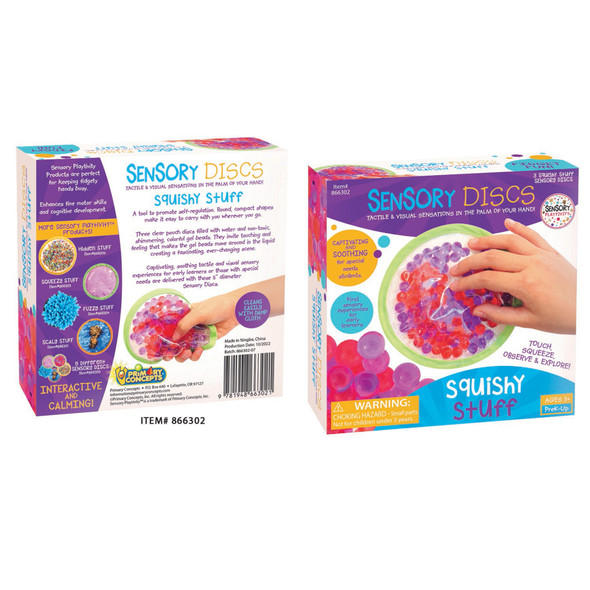 Squishy Stuff Sensory Discs 3-Pack Squishy Stuff Sensory Discs 3-Pack