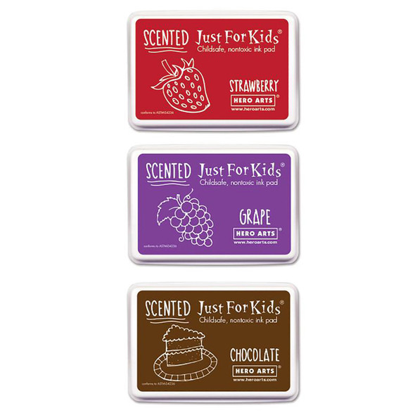 Just for Kids® Scented Ink Pad Bundle, Pack of 6 Just for Kids® Scented Ink Pad Bundle, Pack of 6
