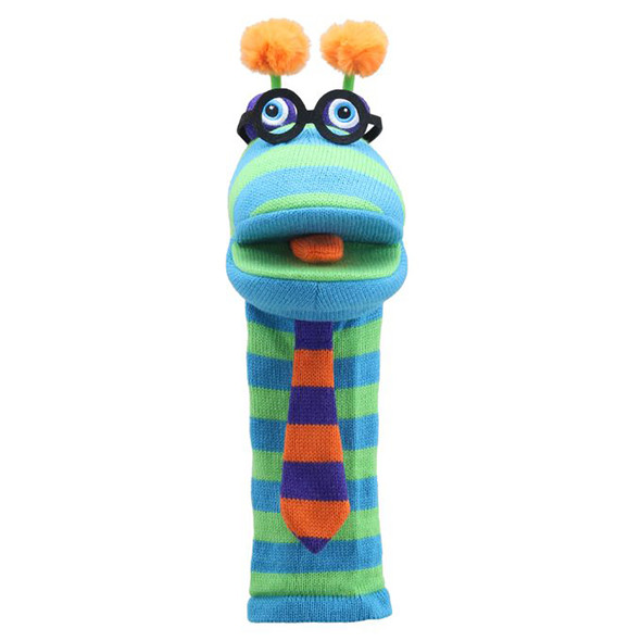 Eco Knitted Puppet: Dylan