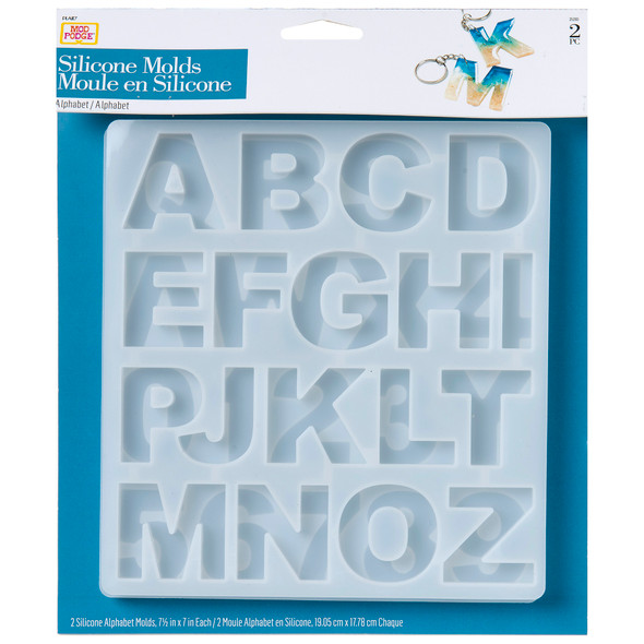 Silicone Resin Mold, Alphabet
