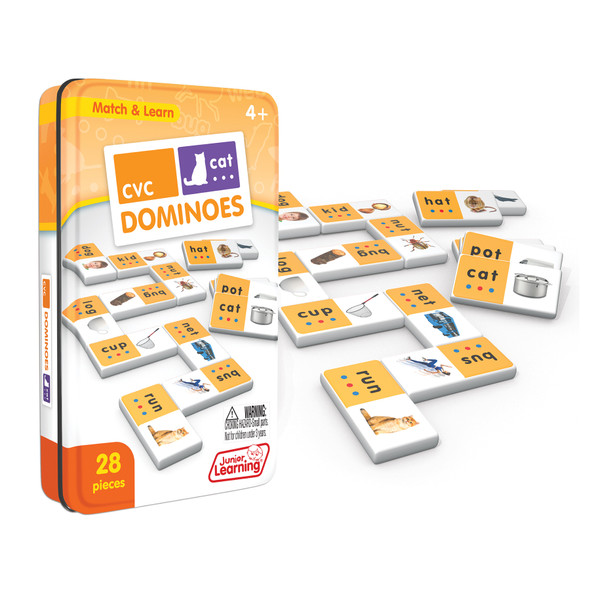 CVC Match & Learn Dominoes, Pack of 2 CVC Match & Learn Dominoes, Pack of 2