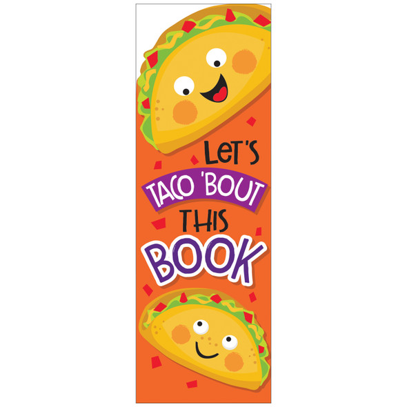 Taco Scented Bookmarks, 24 Per Pack, 3 Packs