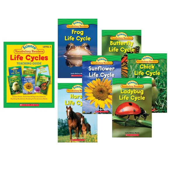 Science Vocabulary Readers Life Cycles Science Vocabulary Readers Life Cycles