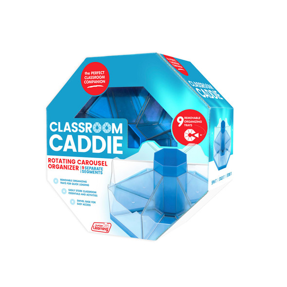 Classroom Caddie Octagonal Storage System, Blue Classroom Caddie Octagonal Storage System, Blue