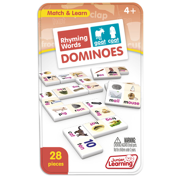 Rhyming Words Dominoes, 2 Sets