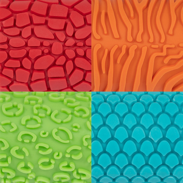 Paint and Clay Animal Rockers - Set of 4