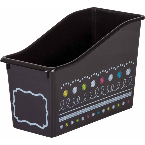 Chalkboard Brights Plastic Book Bin, Pack of 3 Chalkboard Brights Plastic Book Bin, Pack of 3