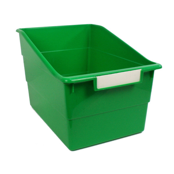 Tattle® Wide Shelf File, Green, Pack of 3 Tattle® Wide Shelf File, Green, Pack of 3