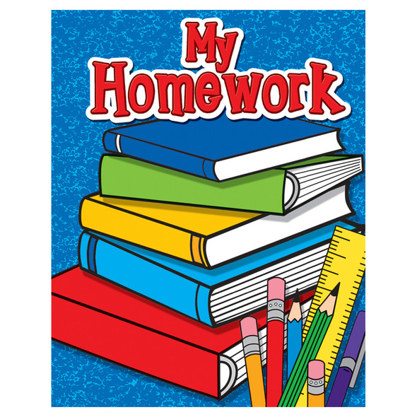My Homework Pocket Folder, Pack of 6 My Homework Pocket Folder, Pack of 6