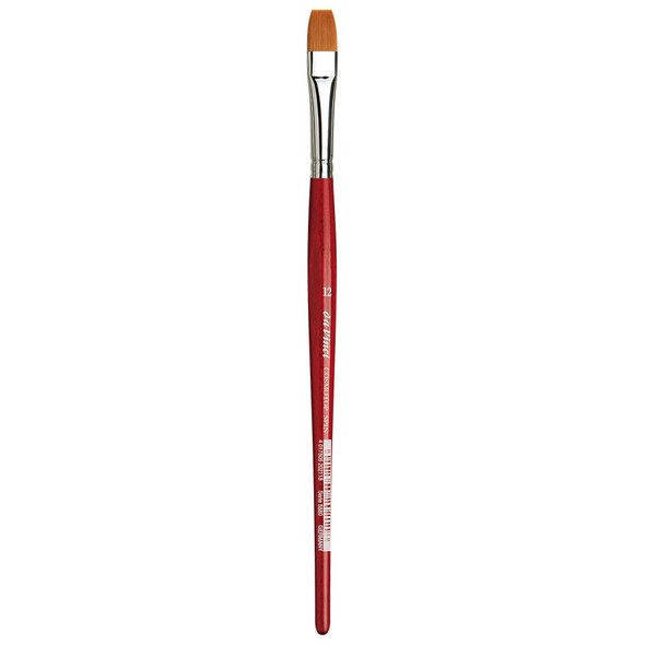 COSMOTOP-SPIN Silkpainting Brush, Synthetic, Watercolor, Flat, Size 12