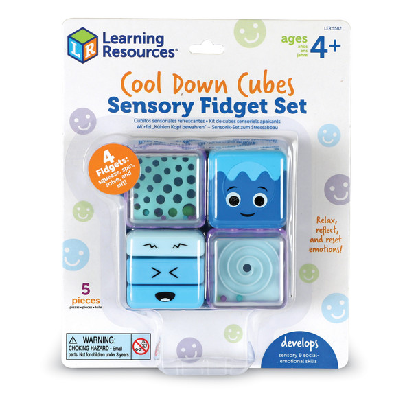 Cool Down Cubes Sensory Fidget Set, 2 Sets Cool Down Cubes Sensory Fidget Set, 2 Sets