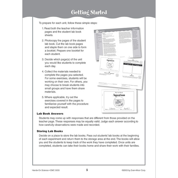 Hands-On Science 20 Themes Book, Grades 1-3 Hands-On Science 20 Themes Book, Grades 1-3