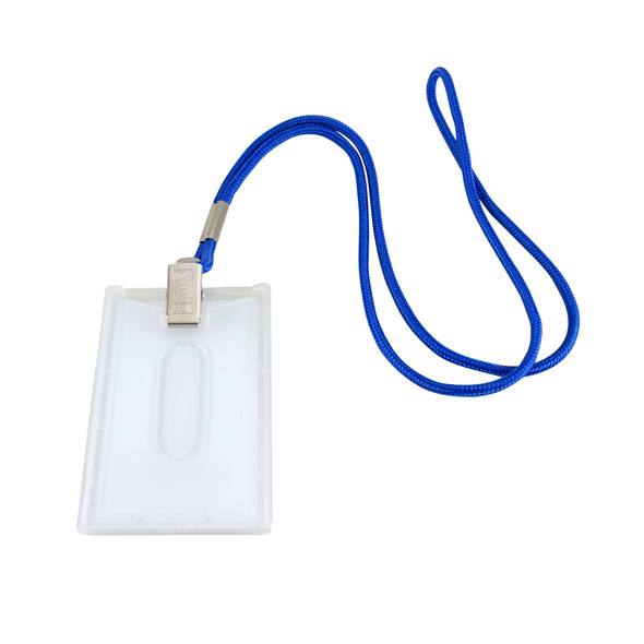 Badge Dispensers, Vertical, Translucent, Pack of 25 Badge Dispensers, Vertical, Translucent, Pack of 25