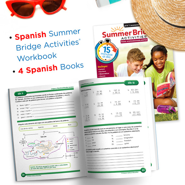 Summer Bridge Spanish Backpack, Grade 6-7