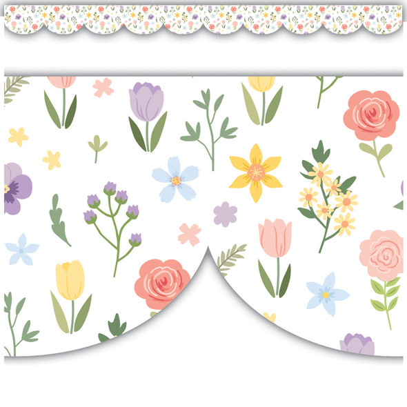 Cottagecore Die-Cut Border Trim, 35 Feet Per Pack, 6 Packs