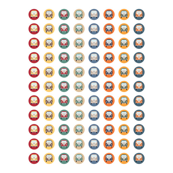 Moving Mountains Road Trip Reward Trackers with Stickers, 3 Packs