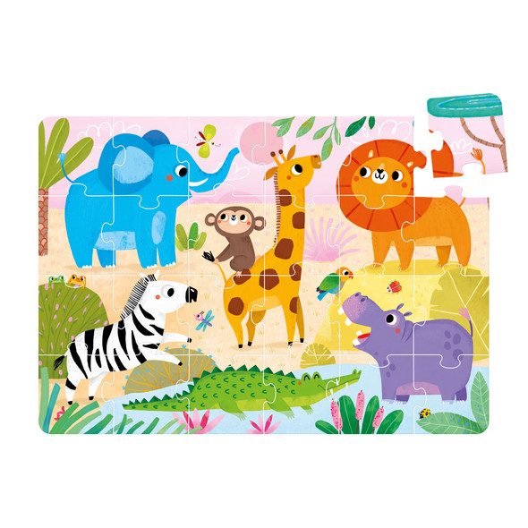Wild Jumbo Puzzle Safari, 2+ Years