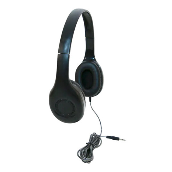 On-Ear Headphones with 3.5mm Plug, Black