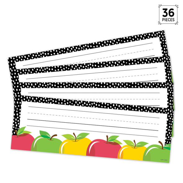 Apple Time Name Plates, 36 Per Pack, 3 Packs